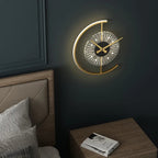 Élise Horloge Lumineuse | Cadre Doré, Éclairage Intelligent 7