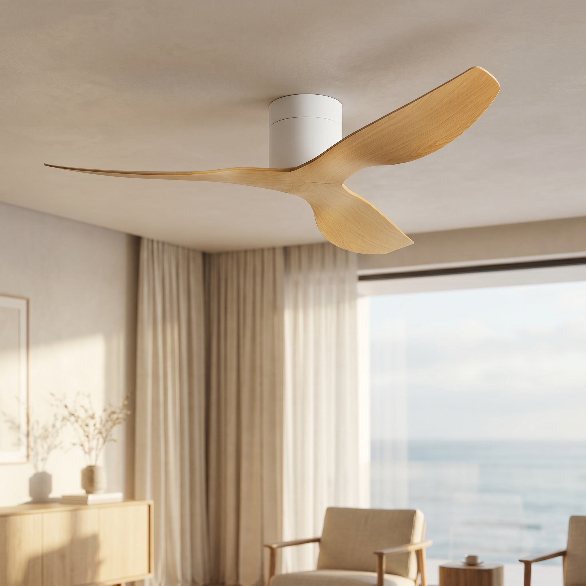 Élise Ventilateur Plafond | Design Silencieux avec Télécommande, Moderne 4