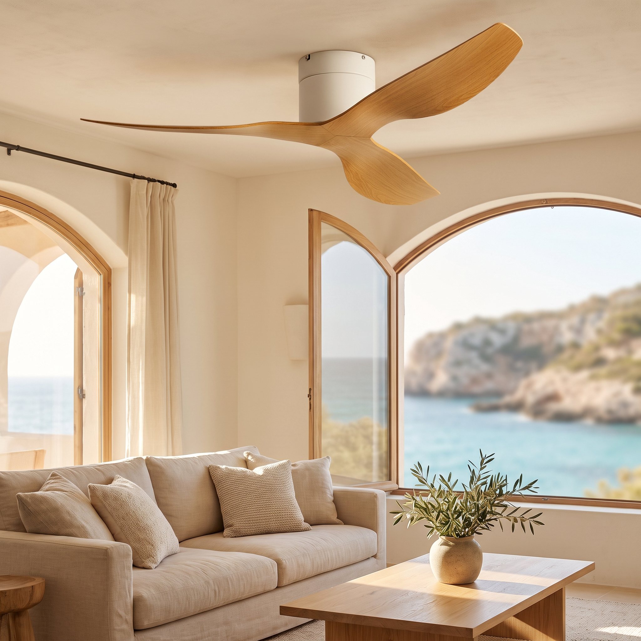 Élise Ventilateur Plafond | Design Silencieux avec Télécommande, Moderne 5