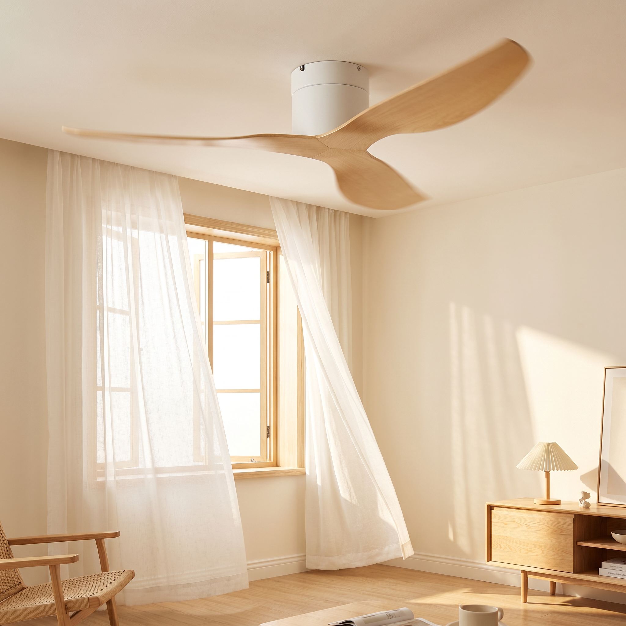 Élise Ventilateur Plafond | Design Silencieux avec Télécommande, Moderne 7