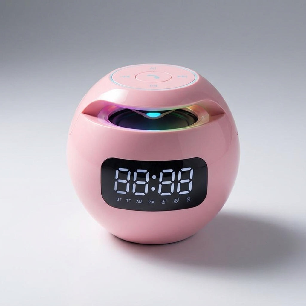 Enceinte Bluetooth Multicolore | Éclairage Ambiant Sensible à la Musique 0