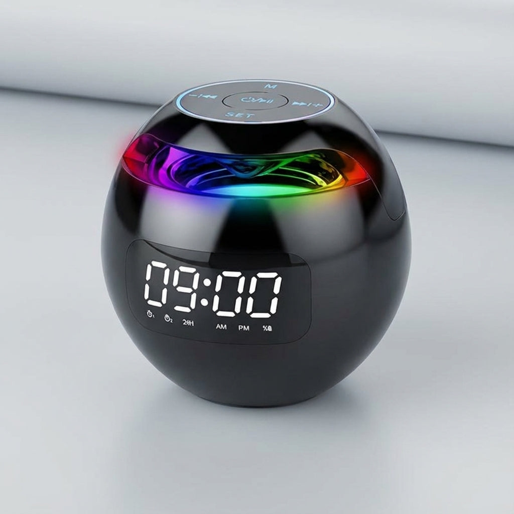 Enceinte Bluetooth Multicolore | Éclairage Ambiant Sensible à la Musique 2