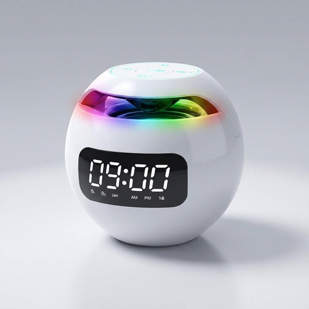 Enceinte Bluetooth Multicolore | Éclairage Ambiant Sensible à la Musique 5