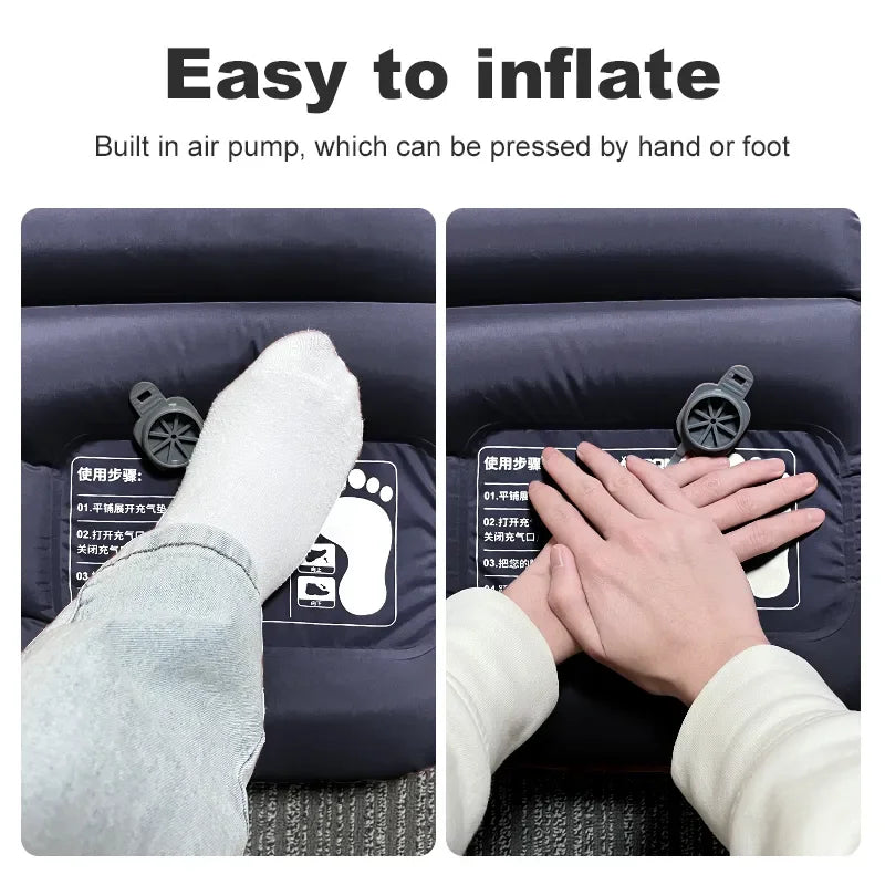 Eryx Tapis de Sol Camping | Autogonflant Léger avec Pompe Intégrée, Confort Optimal 5