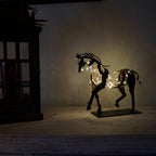 Félix Figurine Cheval | Métal Massif Artisanale Décorative 3