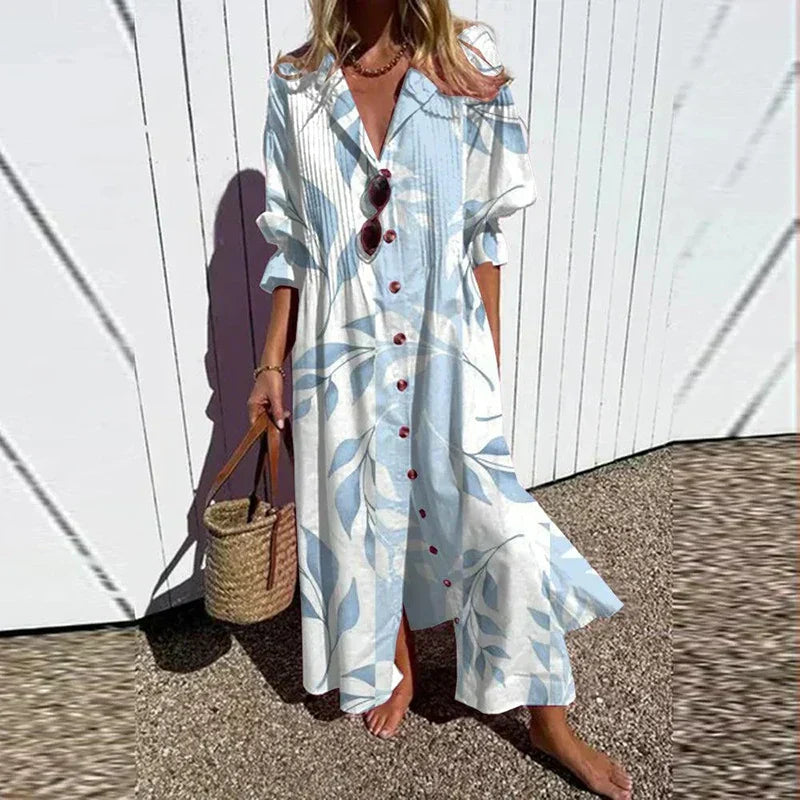 Feminine Maxi Dress | Lightweight Bohemian Style 4