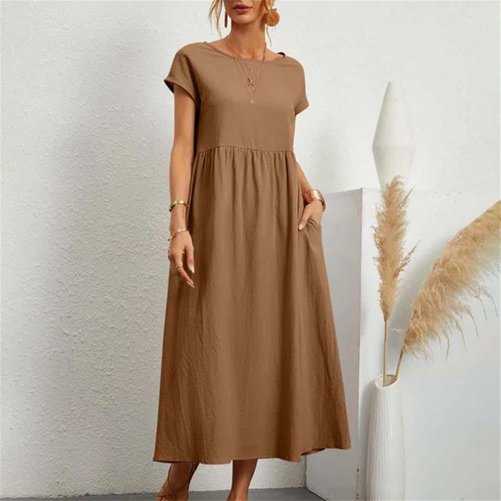 Florence Women's Dress | Lightweight Fabric, Elegant Summer Style 11