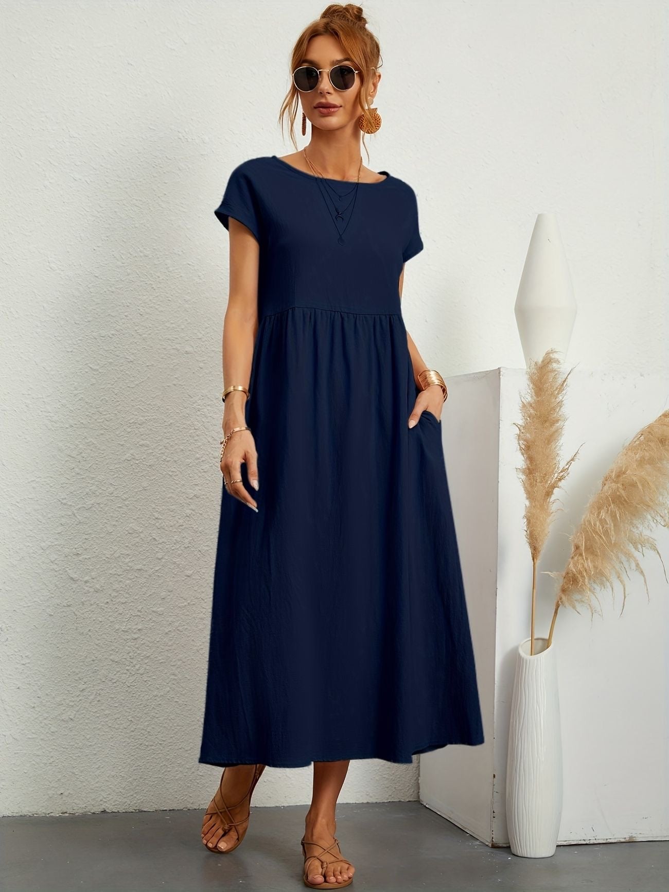 Florence Women's Dress | Lightweight Fabric, Elegant Summer Style 3