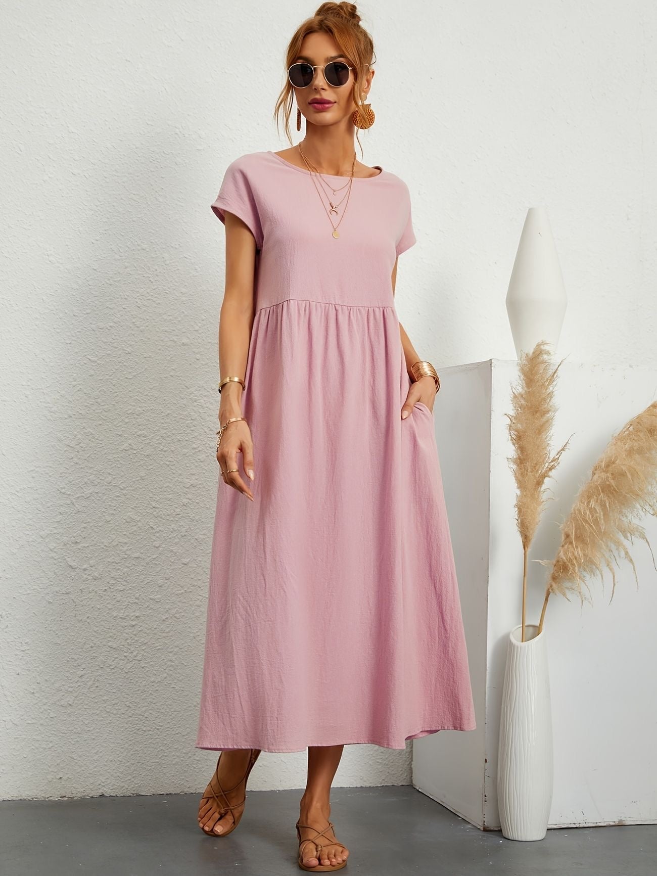 Florence Women's Dress | Lightweight Fabric, Elegant Summer Style 7