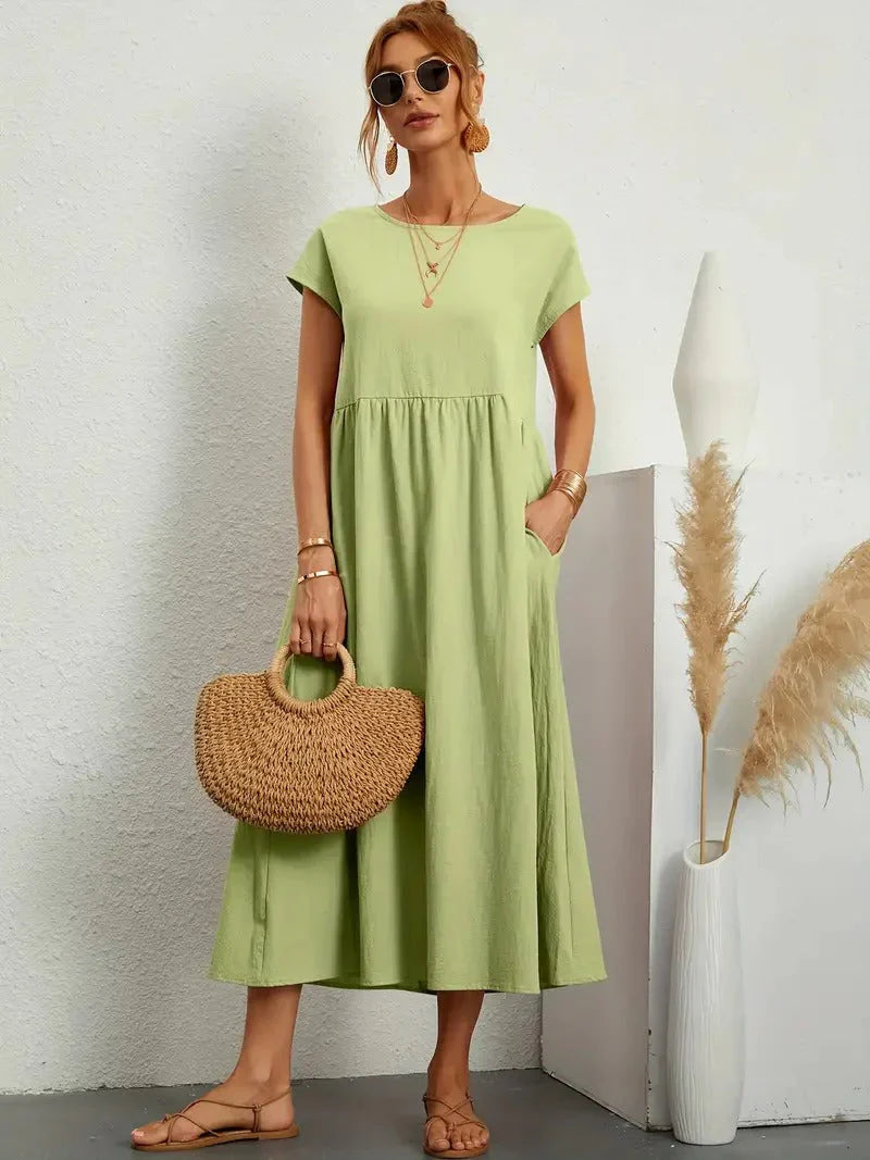 Florence Women's Dress | Lightweight Fabric, Elegant Summer Style 9