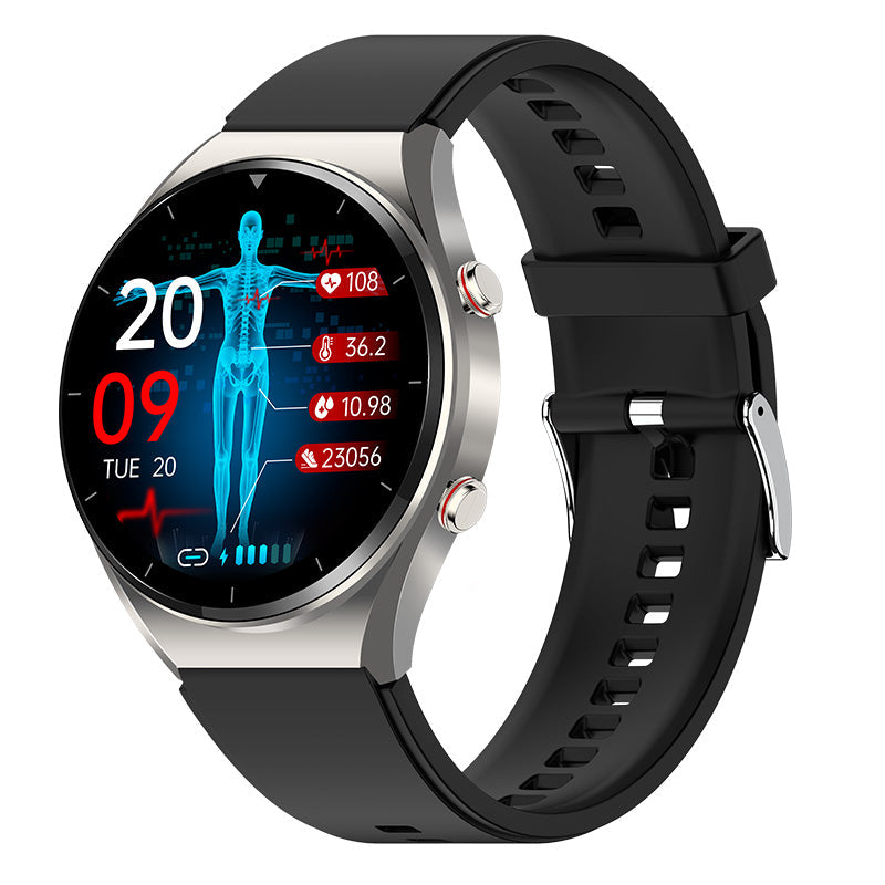 Glycéo Montre Intelligente | Surveillance Glycémie, Pression Artérielle, ECG, Fréquence Cardiaque 9