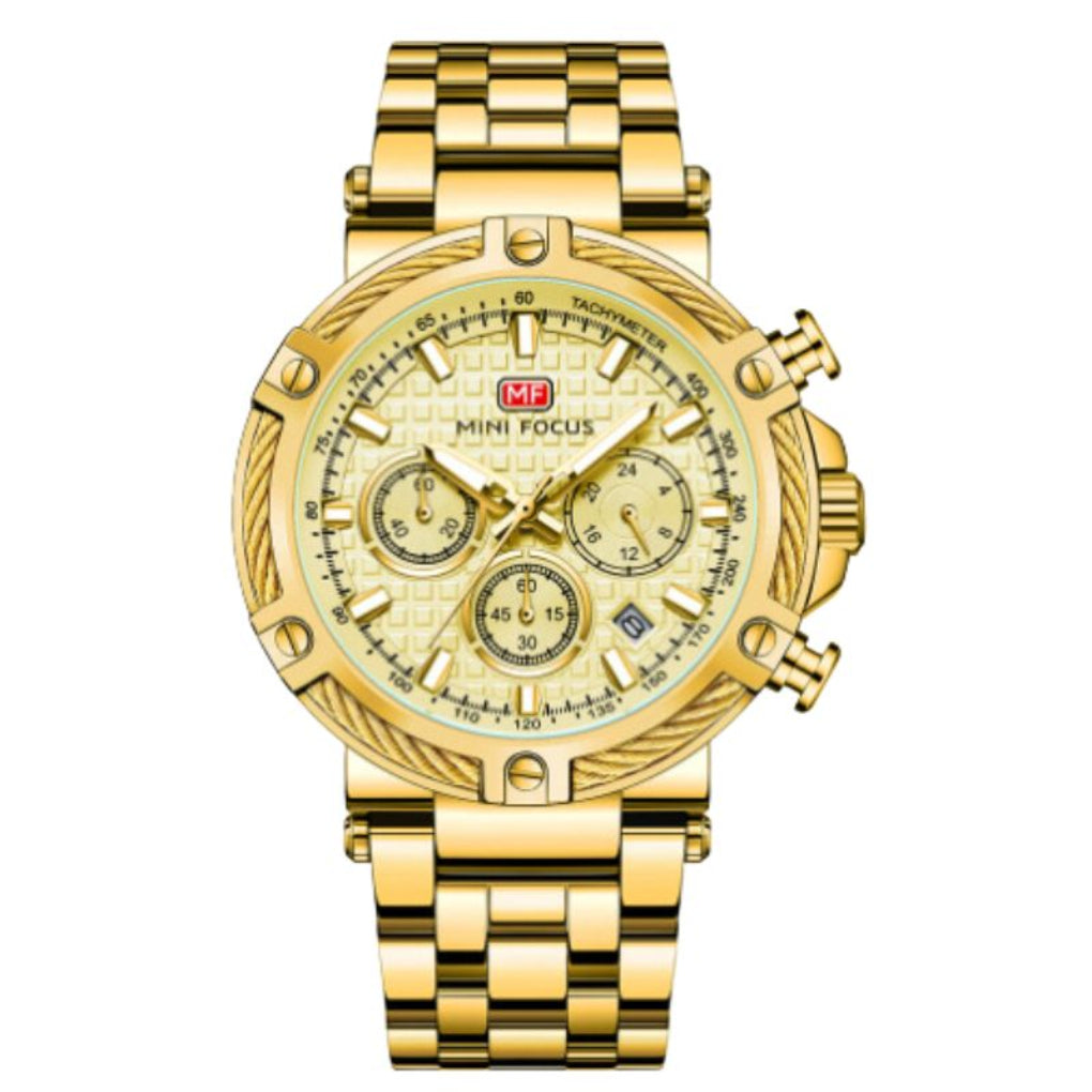 Homme Montre | Design Minimaliste, Bracelet Acier Inoxydable 5