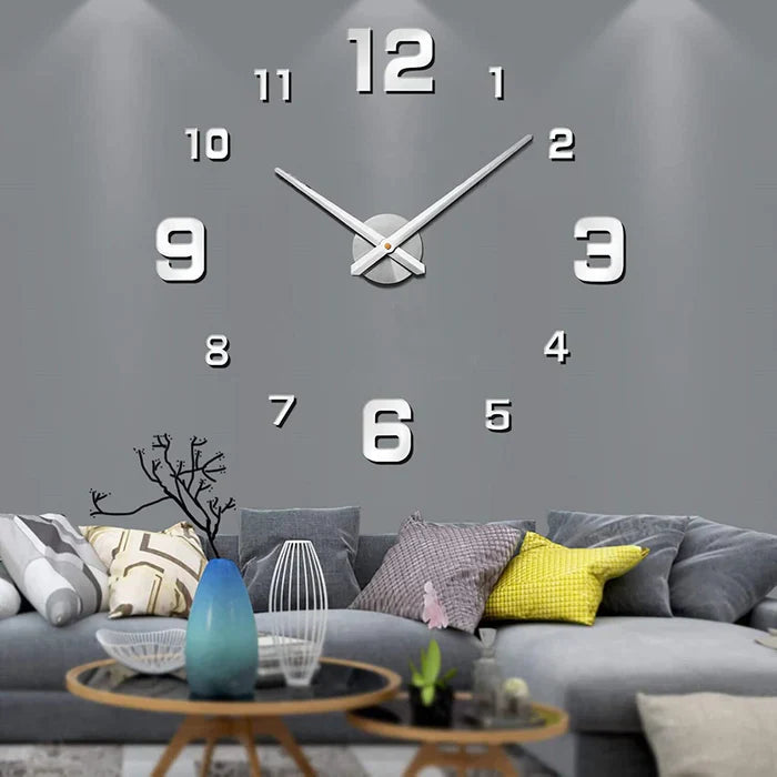 Horloge Murale Design DIY | Taille Ajustable, Moderne et Minimaliste 1