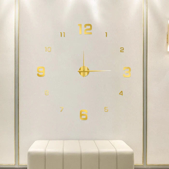 Horloge Murale Design DIY | Taille Ajustable, Moderne et Minimaliste 2