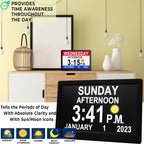 Horloge Numérique Murale | Écran LED 11,5 Pouces, 19 Rappels Programmables 1