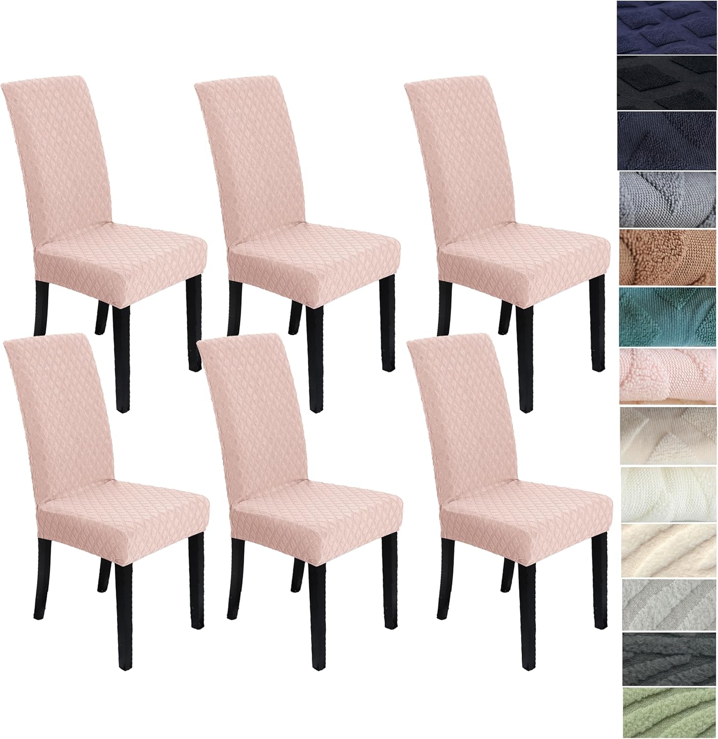 Hugo Housse de Chaise Extensible | Tissu Polyester Élastique, Protection et Style 10