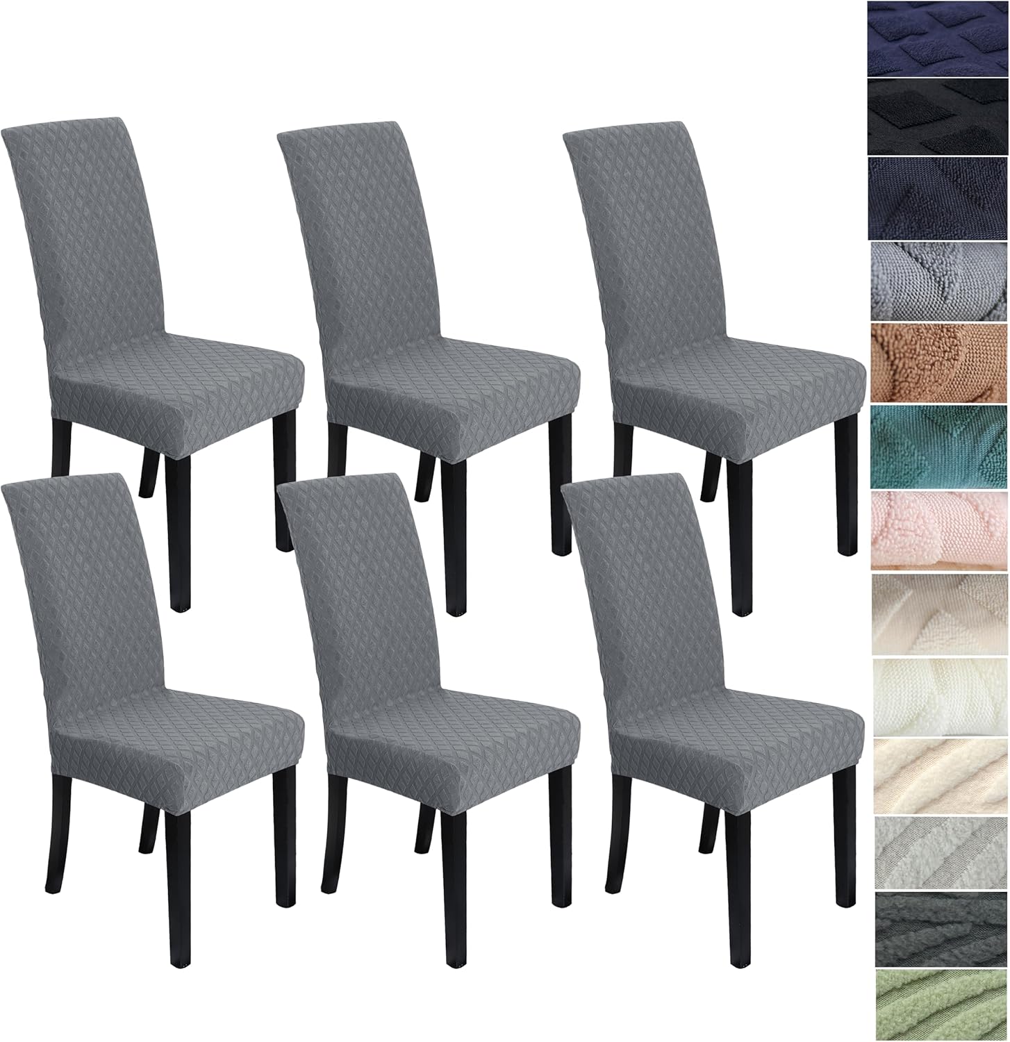 Hugo Housse de Chaise Extensible | Tissu Polyester Élastique, Protection et Style 14