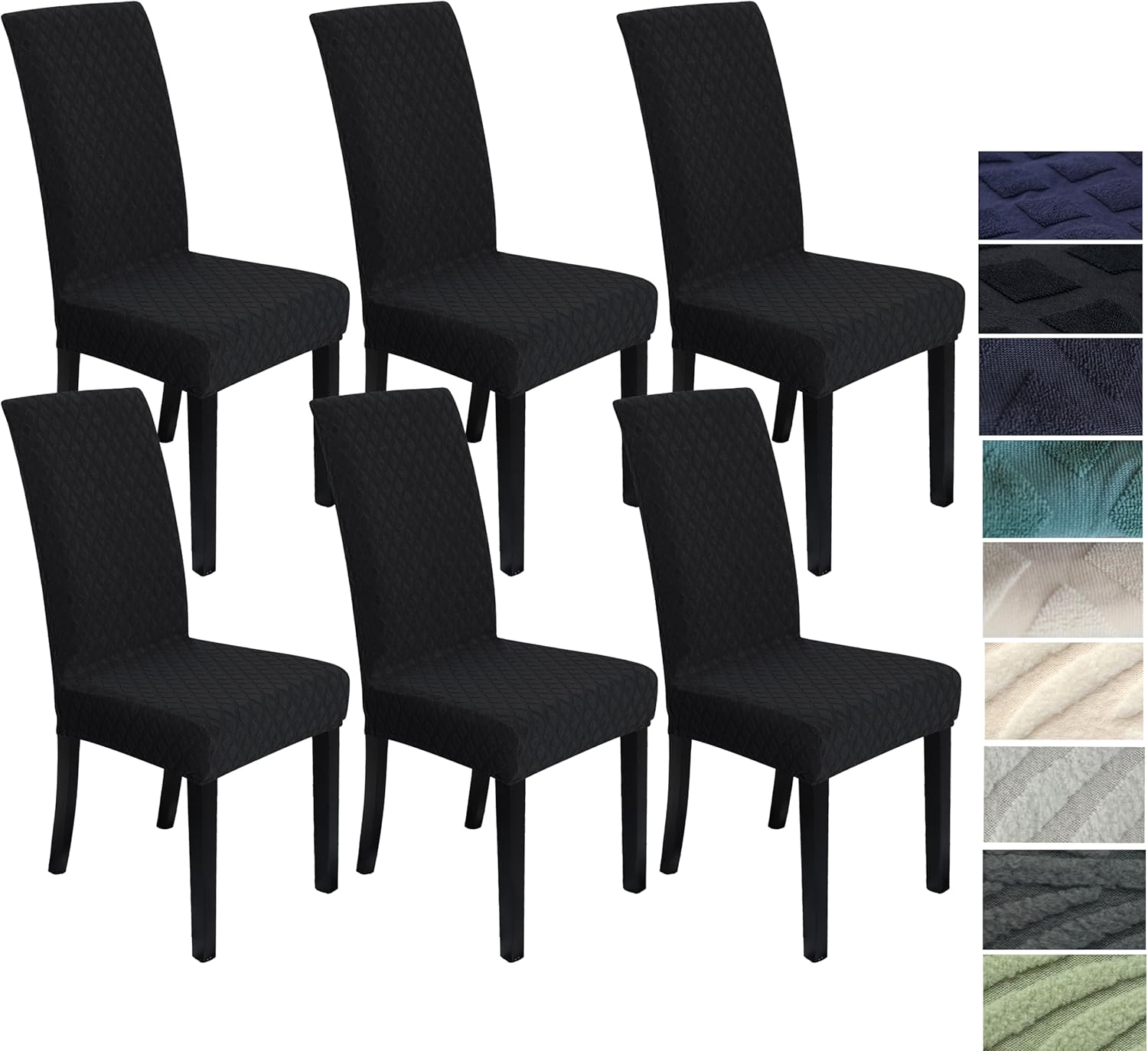 Hugo Housse de Chaise Extensible | Tissu Polyester Élastique, Protection et Style 15