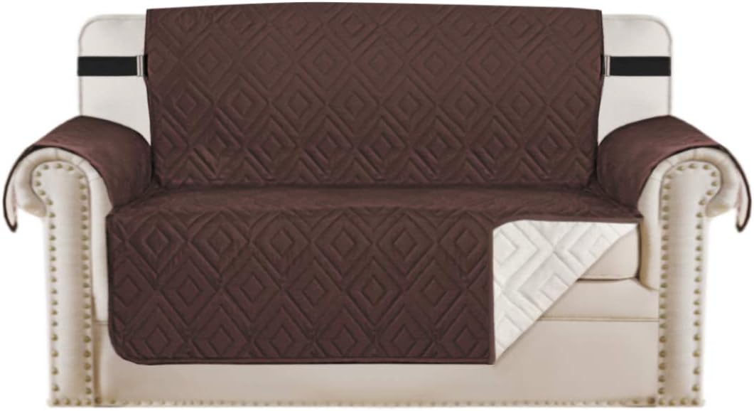 Hugo Housse de Futon | Coton Synthétique Matelassé Réversible, Protection Élégante 11