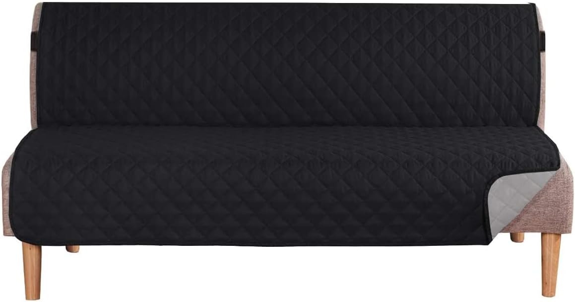 Hugo Housse de Futon | Coton Synthétique Matelassé Réversible, Protection Élégante 3