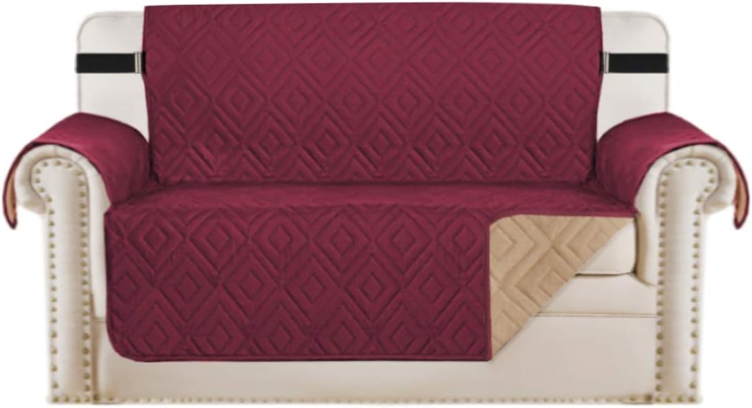 Hugo Housse de Futon | Coton Synthétique Matelassé Réversible, Protection Élégante 7