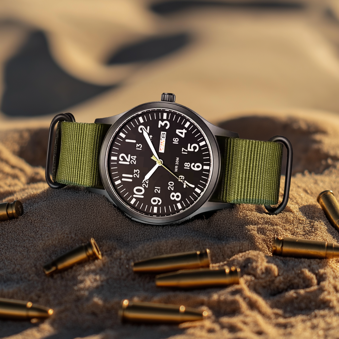 Intrepid Montre Homme | Étanche 100 m, Verre Saphir, Design Sportif 3