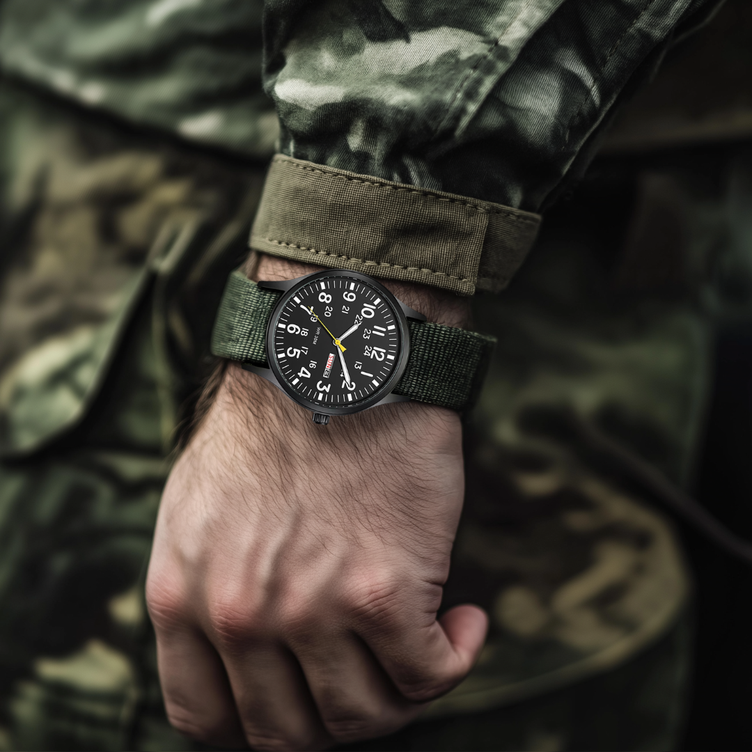 Intrepid Montre Homme | Étanche 100 m, Verre Saphir, Design Sportif 4