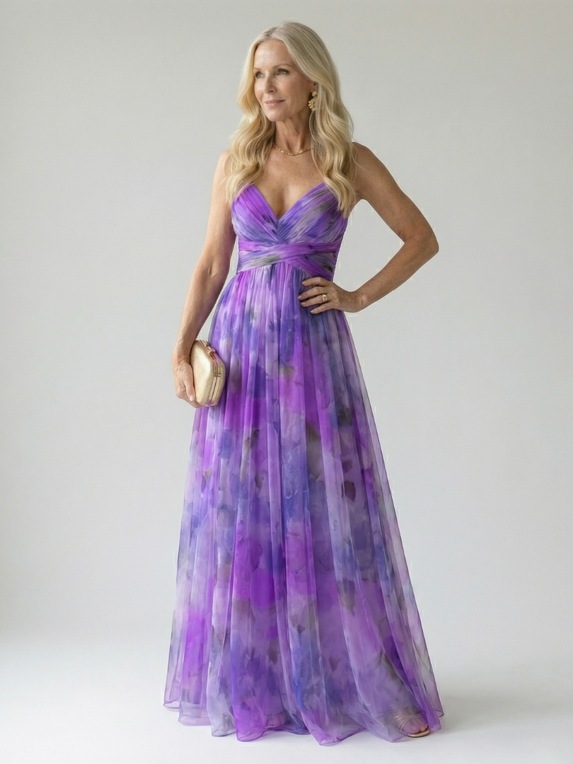 Isel Women's Maxi Dress | Lightweight Soft Wrap Design, Perfect for Summer 10