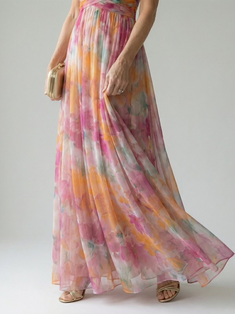 Isel Women's Maxi Dress | Lightweight Soft Wrap Design, Perfect for Summer 3