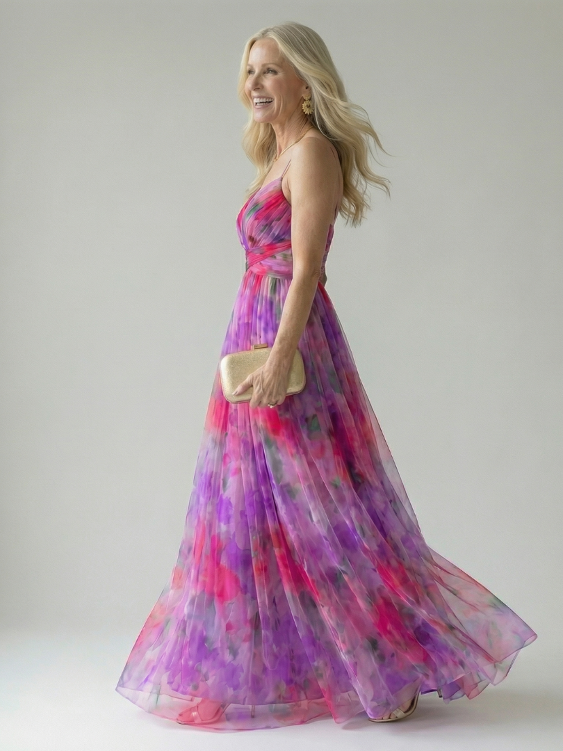 Isel Women's Maxi Dress | Lightweight Soft Wrap Design, Perfect for Summer 8