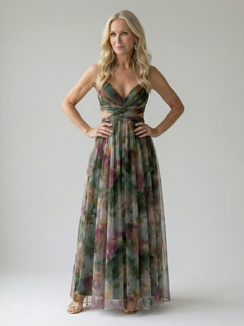 Isel Women's Maxi Dress | Lightweight Soft Wrap Design, Perfect for Summer 9