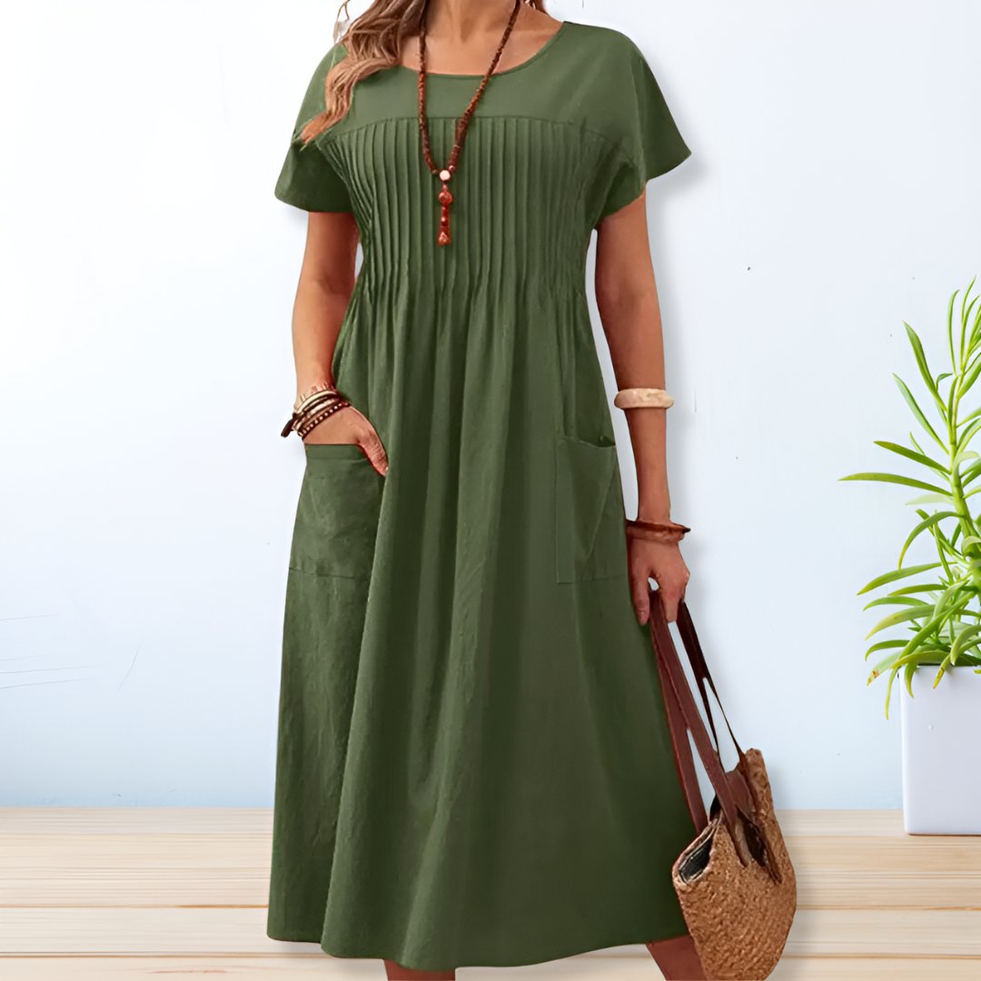 Jacqueline Women's Day Dress | Relaxed Fit, Casual Chic 1