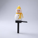 Jardin Décoratif Lumineux | Poupée Bonhomme de Neige Solaire 2