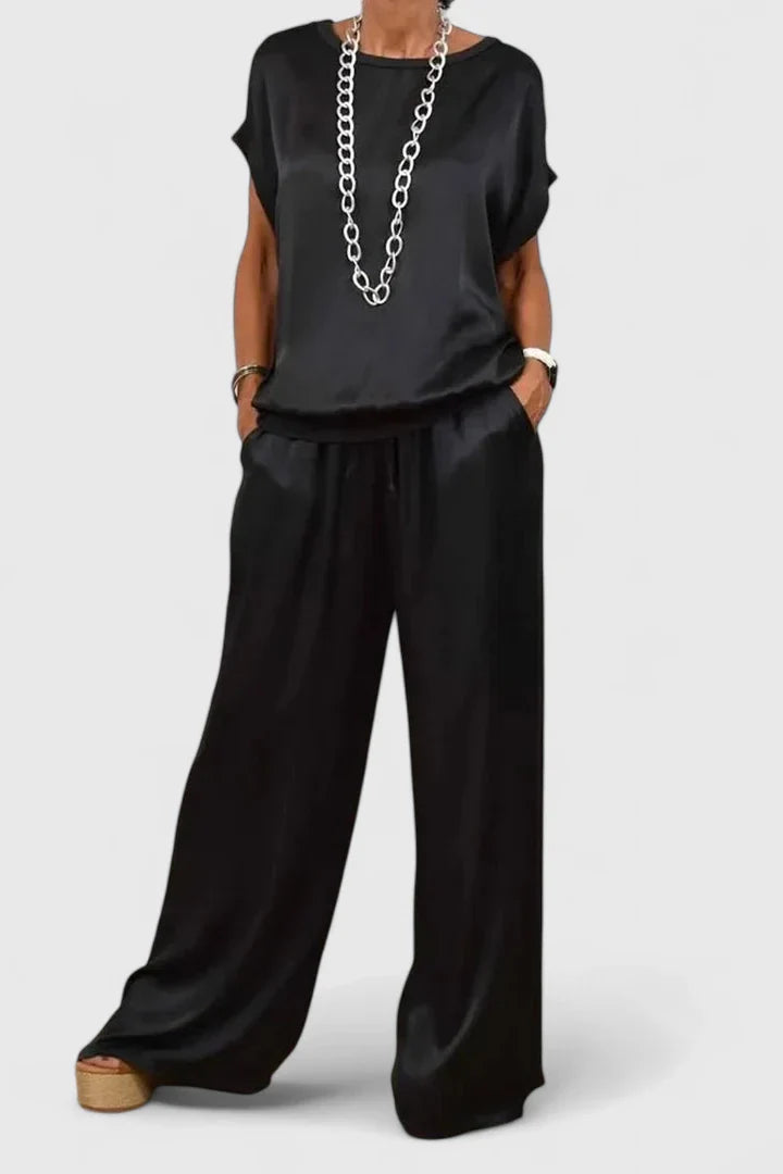 Jazzy Women's Two Piece Set | Soft Fabric, Relaxed Fit 0