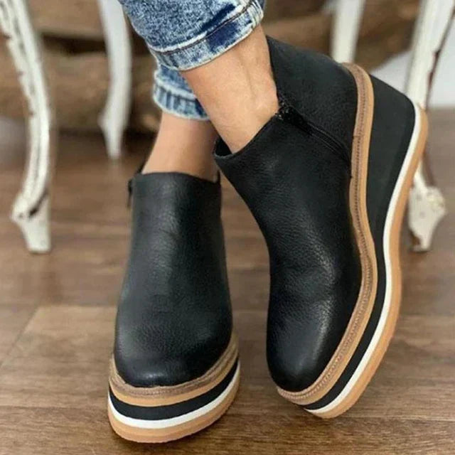 Jovial Women's Boots | Stylish Waterproof Design, Easy Side Zipper 1