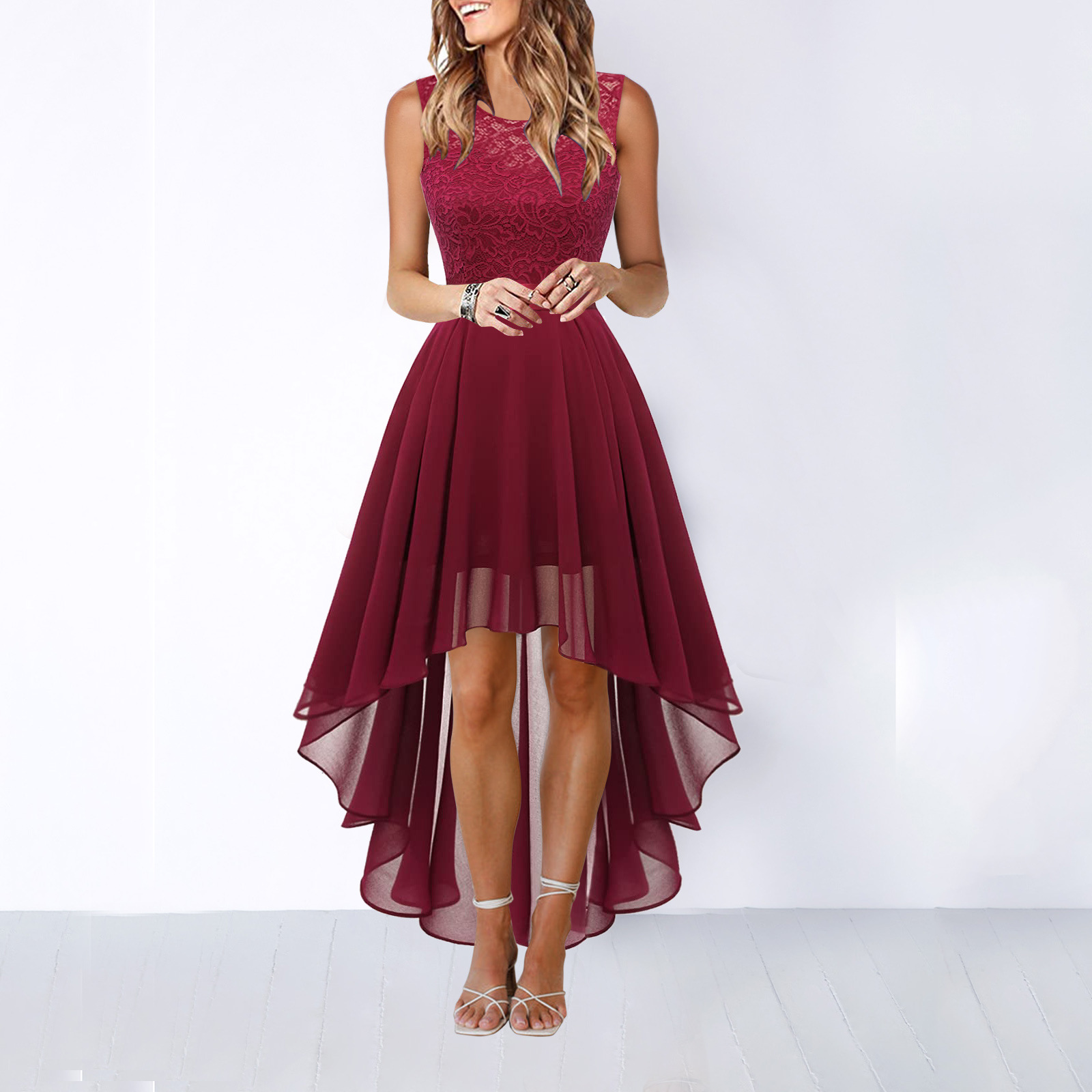 Kaitlyn Women's High-Low Dress | Elegant Design for Special Occasions 3