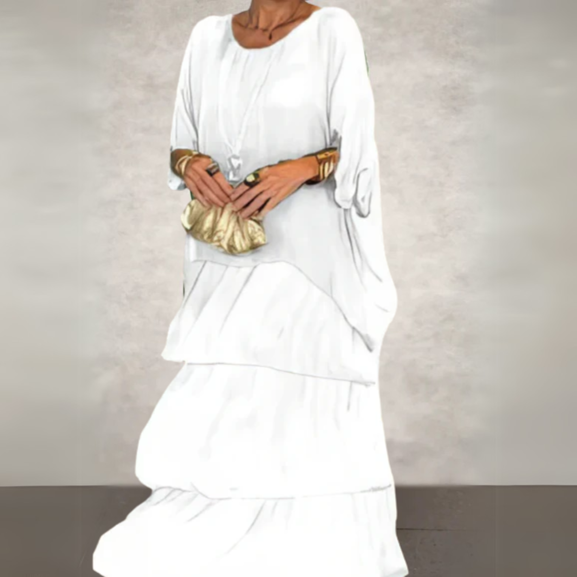 Kali Women's Maxi Dress | Flowing Silhouette, Elegant Design 5