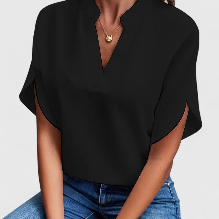 Klea Women's Blouse | Lightweight Cotton Blend, Summer Tops for Women 1