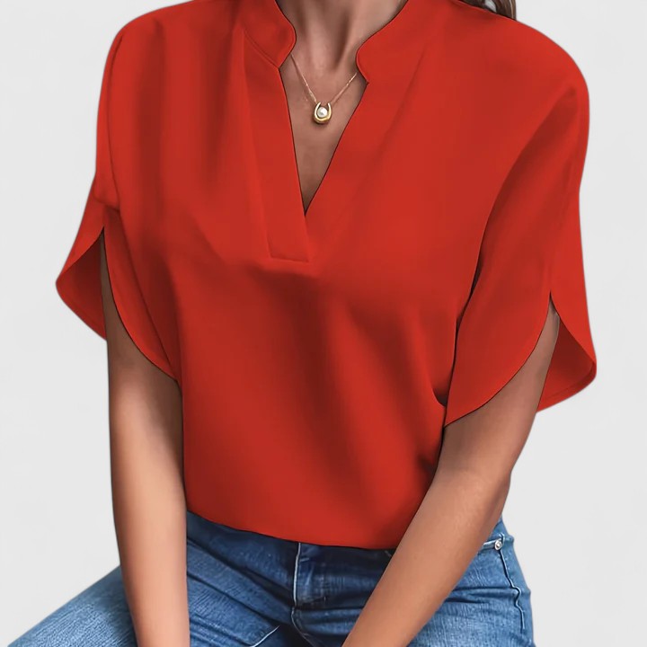 Klea Women's Blouse | Lightweight Cotton Blend, Summer Tops for Women 5