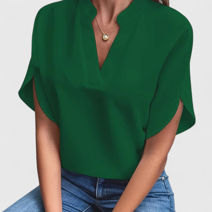 Klea Women's Blouse | Lightweight Cotton Blend, Summer Tops for Women 6
