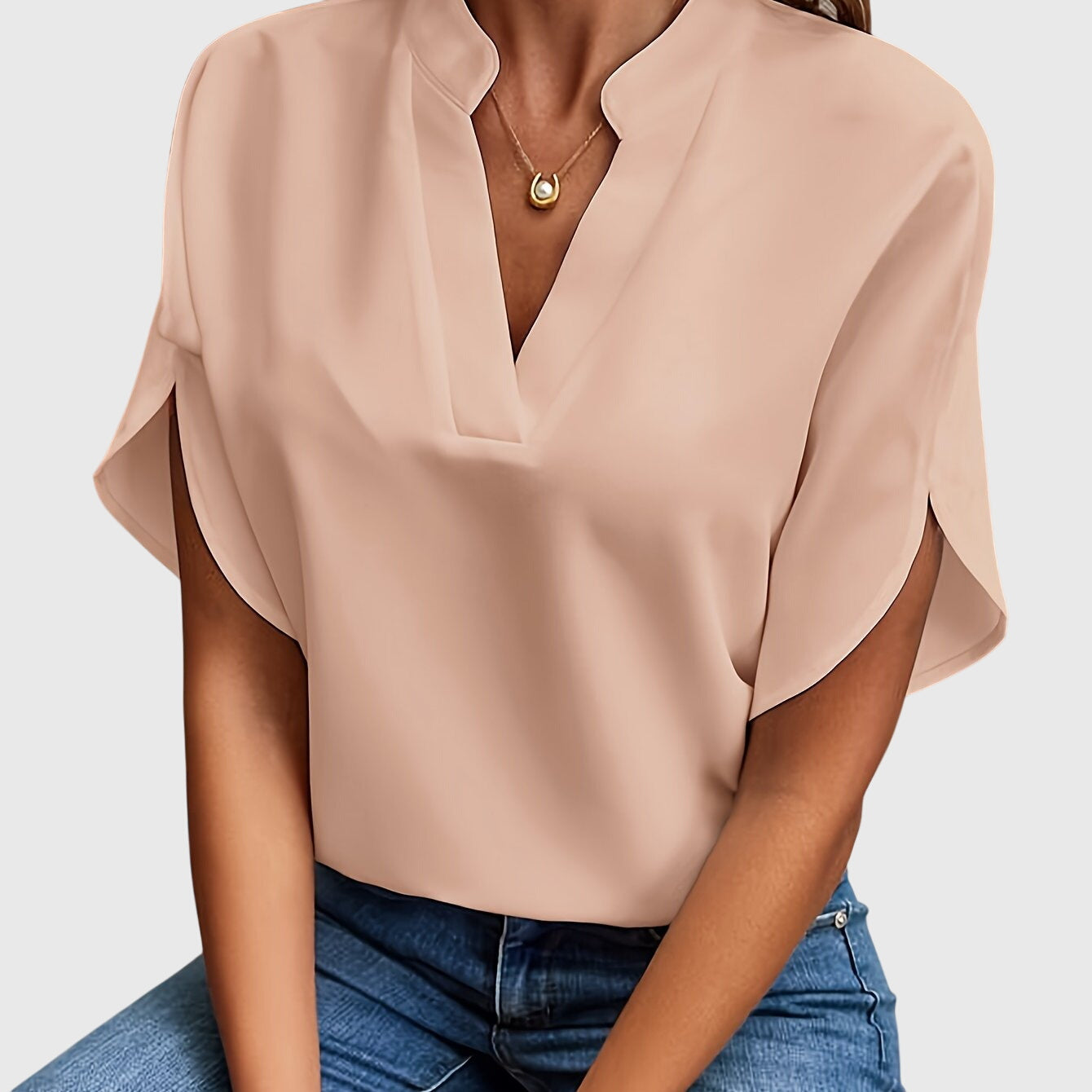 Kristie Women's Blouse | Lightweight Fabric, Tailored Fit 11