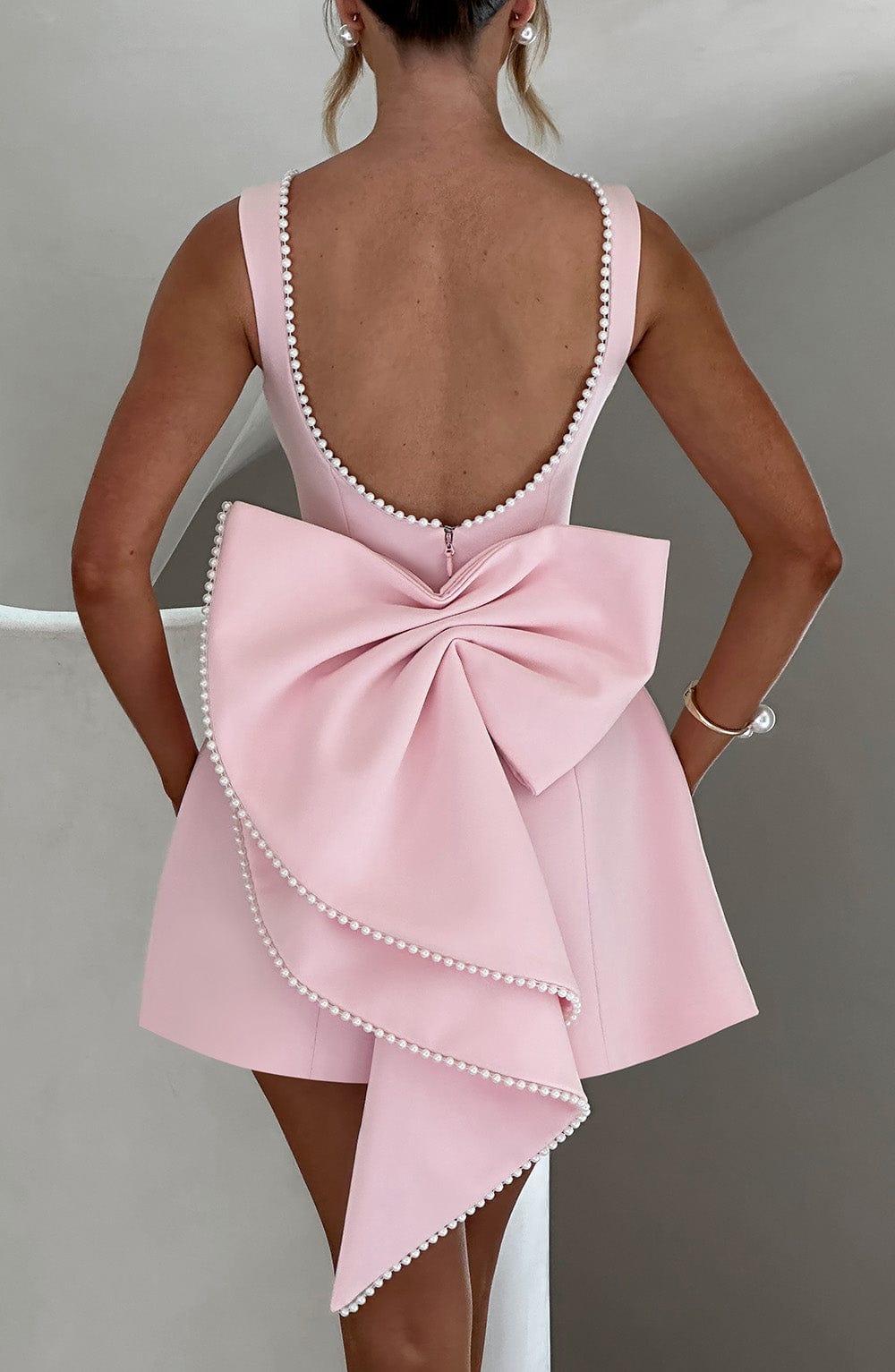 Kylie Women's Mini Dress | Structured Elegance for Cocktail and Formal Occasions 2