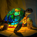 Lampe Décorative VitraFauna | Verre Peint Motifs Animaux, Luminaire Pour Salon 11