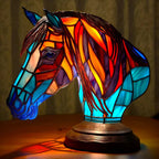 Lampe Décorative VitraFauna | Verre Peint Motifs Animaux, Luminaire Pour Salon 14