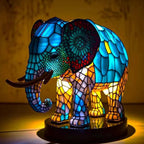 Lampe Décorative VitraFauna | Verre Peint Motifs Animaux, Luminaire Pour Salon 16
