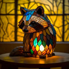 Lampe Décorative VitraFauna | Verre Peint Motifs Animaux, Luminaire Pour Salon 4