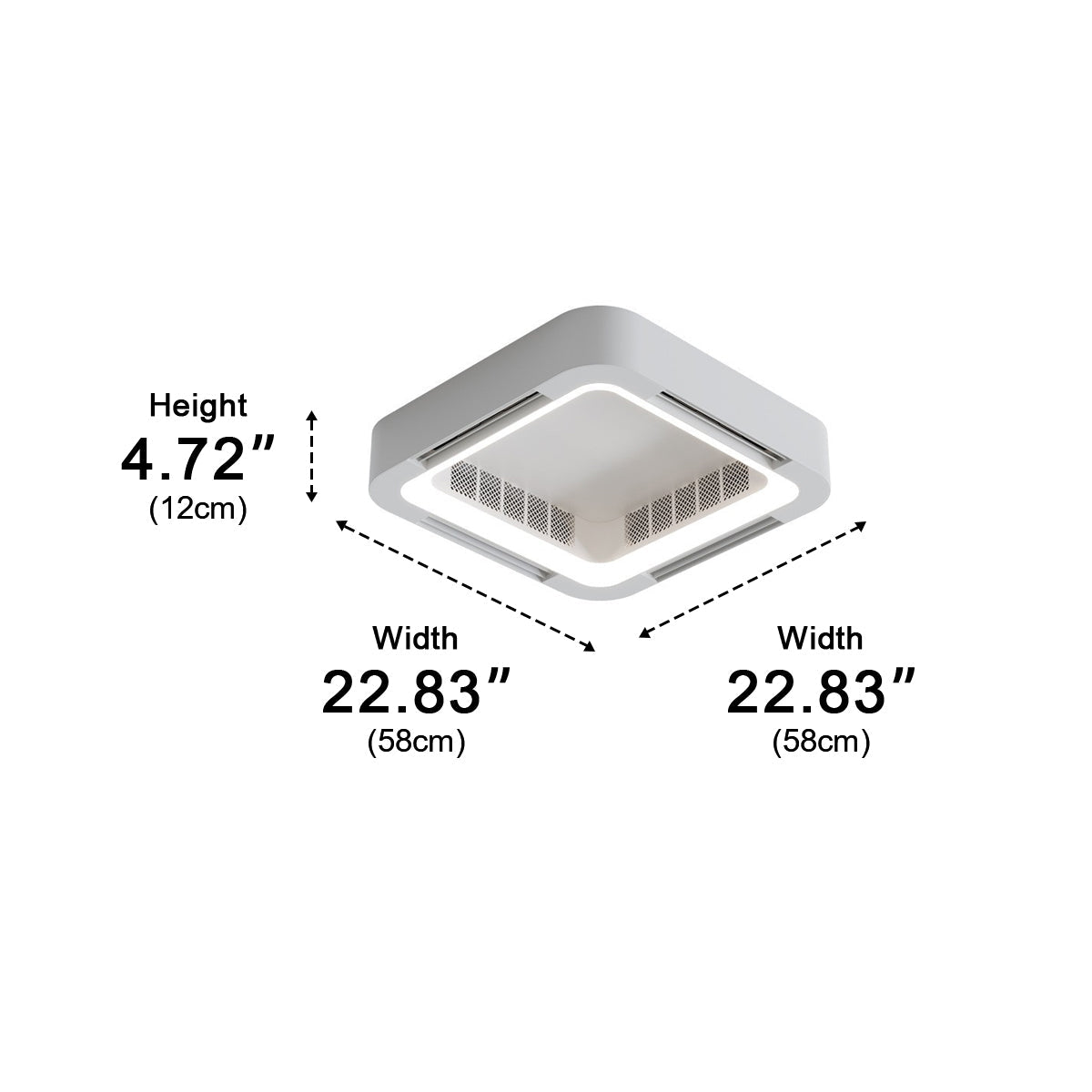 Lampe LED Ultra-Fine | Dimmable 3000-6000K, Design Moderne 7