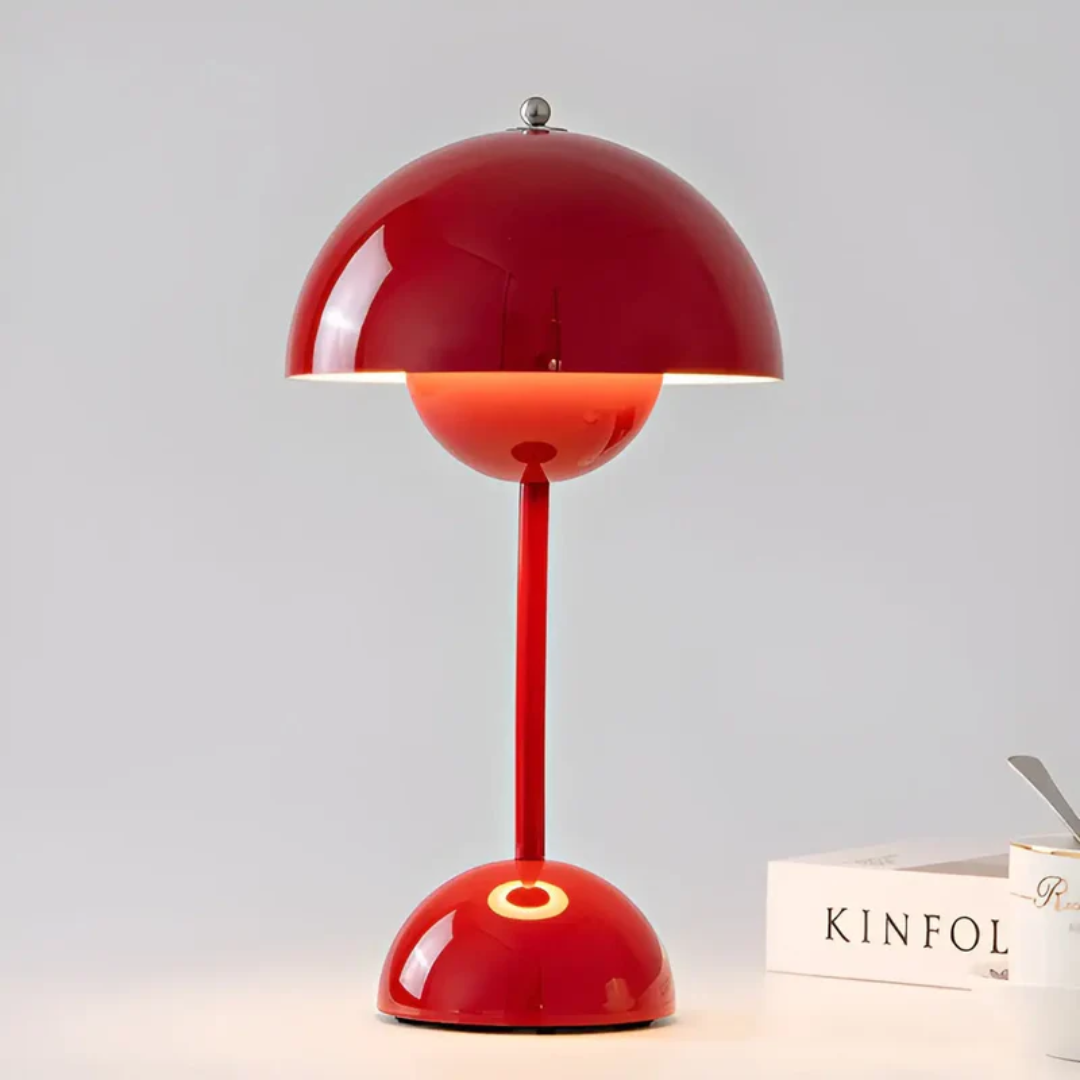 Lampe de Table Sans Fil NordicBeam | Design Scandinave Rechargeable et Ajustable 6