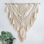 Liora Décoration Murale | Macramé Bohème Scandinave, Fait Main pour Salon 1