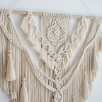 Liora Décoration Murale | Macramé Bohème Scandinave, Fait Main pour Salon 2